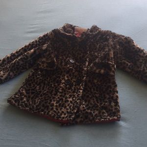 Beluga Vintage Style Faux Fur Toddler Coat